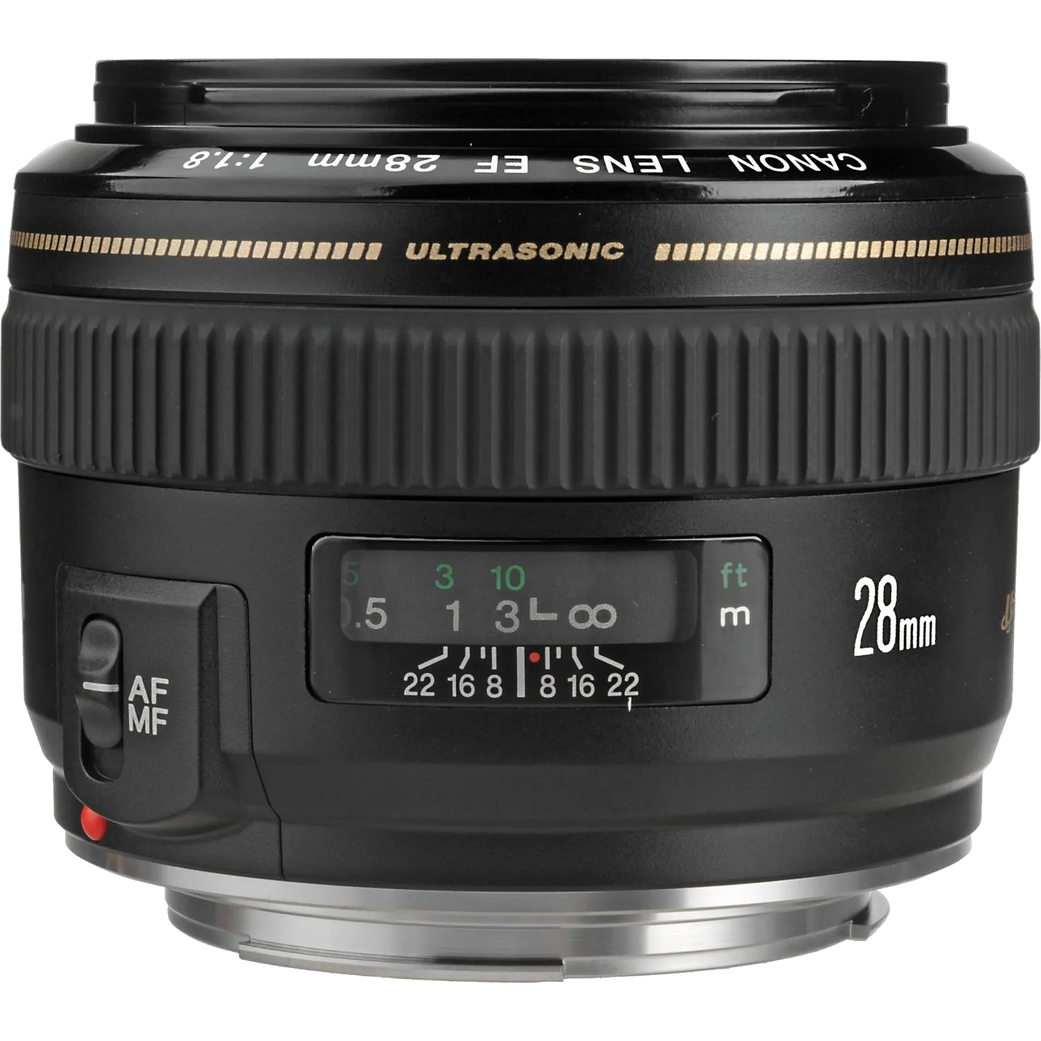 Замена передней группы линз Canon EF 28 f/1.8 USM