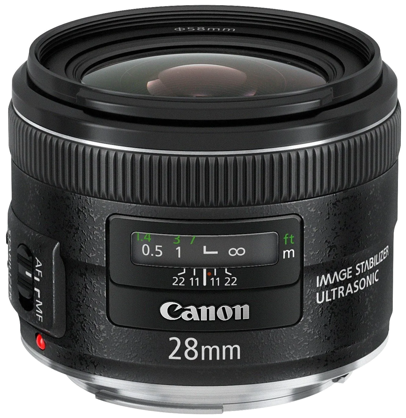 Замена передней группы линз Canon EF 28 f/2.8