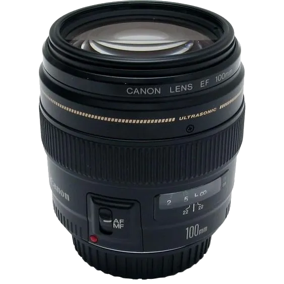 Замена передней группы линз Canon EF 100 f/2 USM