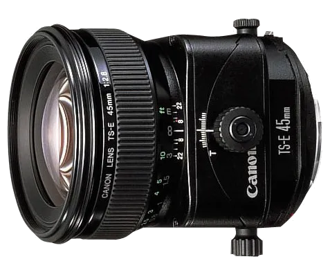 Замена передней группы линз Canon TS-E 45 f/2.8