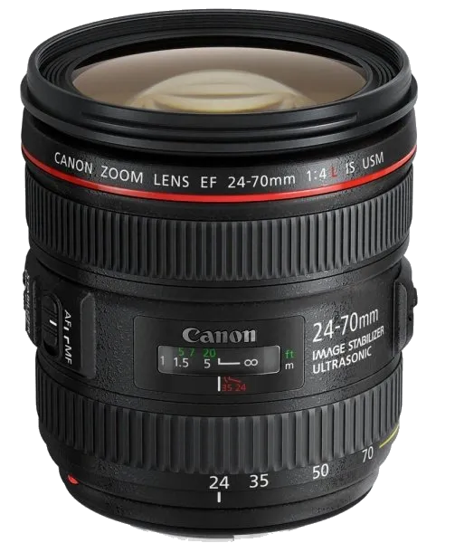 Замена передней группы линз Canon EF 24-70mm f/4L IS USM