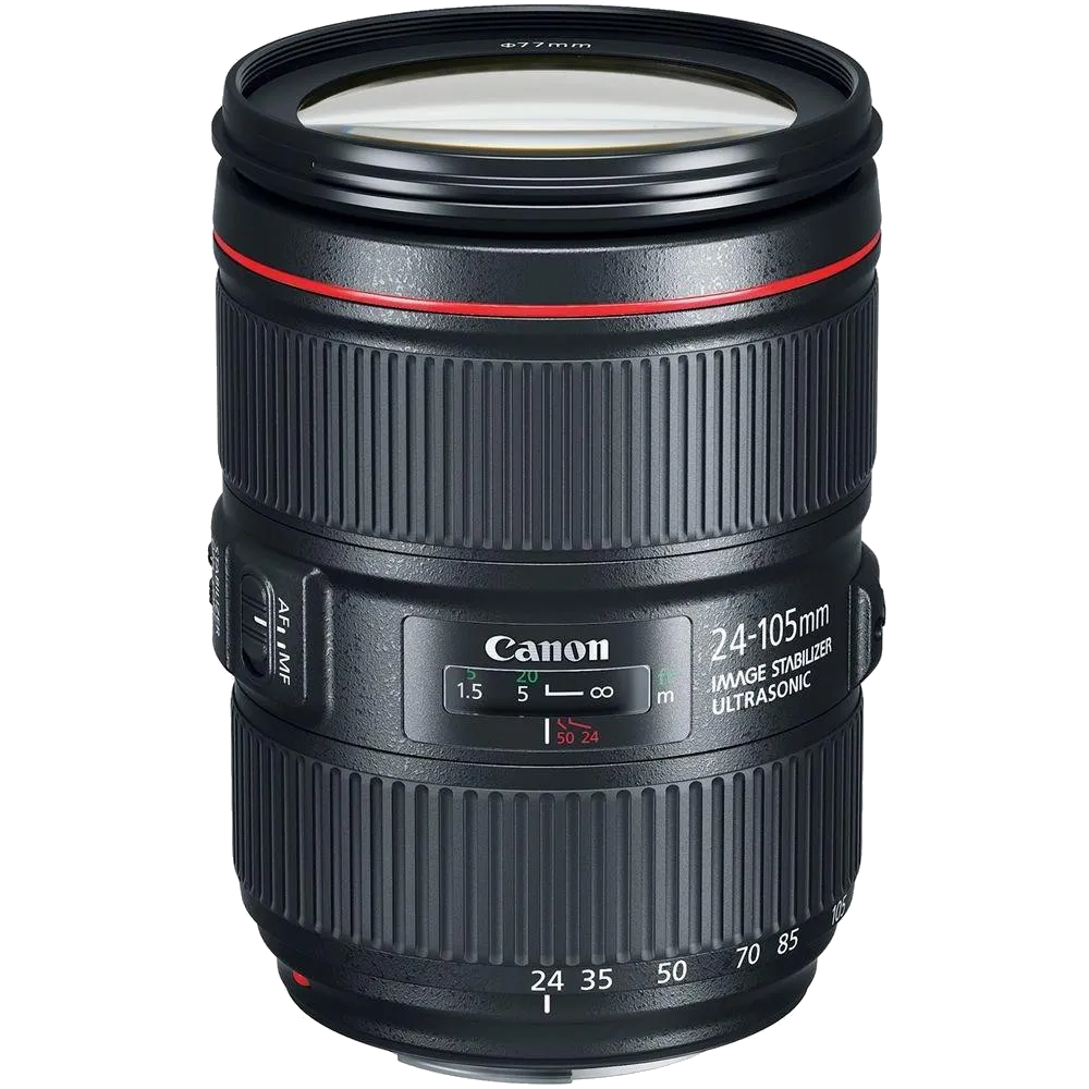 Замена передней группы линз Canon EF 24-105mm f/4L IS II USM