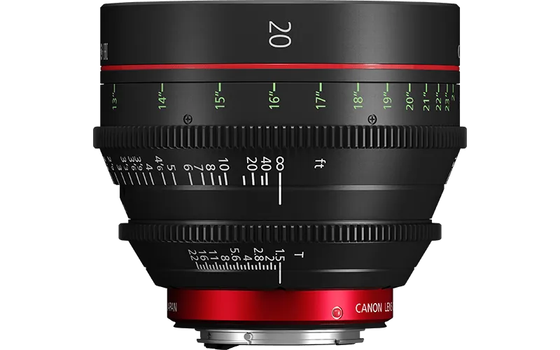 Замена передней группы линз Canon CN-E20mm T1.5 L F