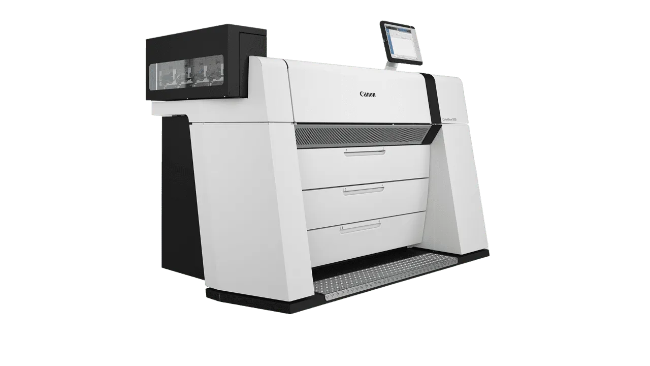 Замена ремня каретки Canon ColorWave 9000